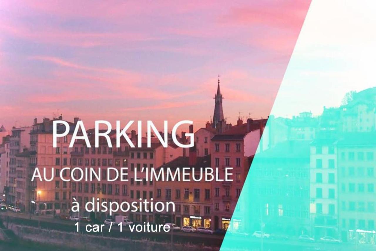 Appartement Haussmannien D'Artiste, Exception, Quai De Saone Balcon+Parking ลียง ภายนอก รูปภาพ