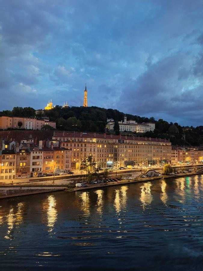 Appartement Haussmannien D'Artiste, Exception, Quai De Saone Balcon+Parking ลียง ภายนอก รูปภาพ