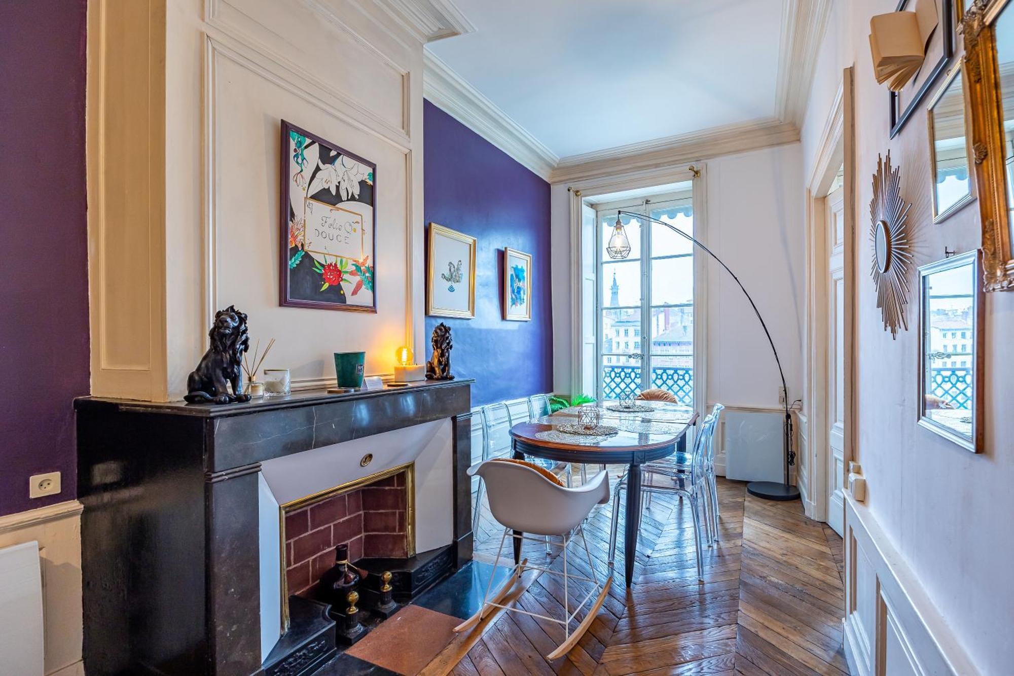 Appartement Haussmannien D'Artiste, Exception, Quai De Saone Balcon+Parking ลียง ภายนอก รูปภาพ